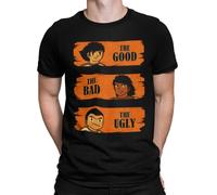 Camisetas La Colmena, 2702-Campeones del Western (Karlangas) (L, Negro)