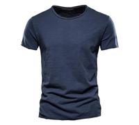 Camisetas Manga Corta Hombre Baratas Basic En Distintos Colores Camiseta Deporte Suave Casual De Manga Corta Ropa De Calle Pullover Disponible En Muchas Variantes De Color