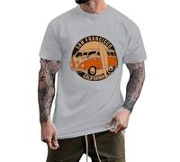 Camisetas Manga Corta Hombre Baratas Suelto Color Sólido Camisetas De Corte con Logotipo Gráfico Entallado Estilo Retro T-Shirt Sudadera Deportiva Disponible En Muchas Variantes De Color