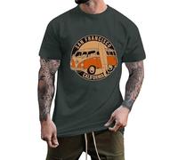 Camisetas Manga Corta Hombre Baratas Suelto Color Sólido Camisetas De Corte con Logotipo Gráfico Entallado Estilo Retro T-Shirt Sudadera Deportiva Disponible En Muchas Variantes De Color