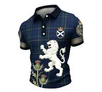 Camisetas Manga Corta Hombre Polo Escocés De Manga Corta para El Confort Diario Y El Estilo Clásico Casual Diseño Moderno Y Transpirable De Punto Que Ofrece Un Look Sofisticado Y Relajado PE