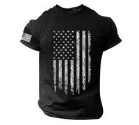 Camisetas Manga Corta Hombre, Ropa de Verano, Basica Algodón Poliester Tshirt Hombre, Transpirables Deportiva Surf Tecnicas Personalizada Estampada Pack Camiseta Trabajo, 4XL