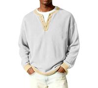 Camisetas Manga Larga Hombre T-Shirt Homem Camiseta Deporte Compresion Camisas Verano Camiseta Running Camisetas de Tallas Grandes Ropa de Verano Hombre Blanco M