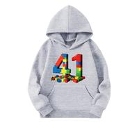 Camisetas Manga Larga Niño-Sudadera con Capucha de Dios para niñas, Sudadera con versículo Preppy (Grey, 3-4 Years)