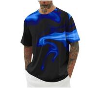 Camisetas para hombre súper suaves con tallas grandes: camisa Henley para hombre Cuello redondo Camisa de playa de color sólido Camisa informal simple camisa de ocio transpirable de manga corta camisa