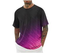 Camisetas para hombre súper suaves con tallas grandes: camisa Henley para hombre Cuello redondo Camisa de playa de color sólido Camisa informal simple camisa de ocio transpirable de manga corta camisa