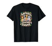 Camisetas para Maestros de zoológico Safari Teacher Squad Field Trip Camiseta