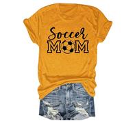 Camisetas para mamá para mujer en mi camiseta de verano, Amarillo2, 3XL