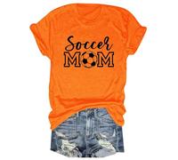 Camisetas para mamá para mujer en mi camiseta de verano, naranja, 3XL