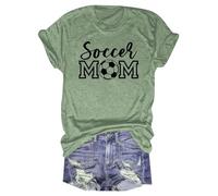 Camisetas para mamá para mujer en mi camiseta de verano, verde claro, 3XL