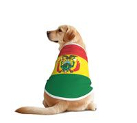 Camisetas para mascotas de la bandera de Bolivia para perros, ropa para perros grandes y medianos, camisas cómodas para perros, perfectas para el uso diario