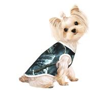Camisetas para mascotas Frog Wizard para perros, ropa suave y transpirable, fácil de poner y quitar, adecuada para mascotas pequeñas