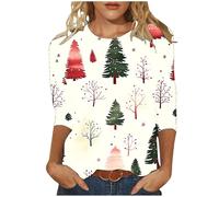 Camisetas para mujer para salir del Reino Unido, suéteres ligeros con cuello en V de punto de gran tamaño, suéter suelto para pasear y andar en bicicleta, 04 Multicolor, 5X-Large