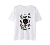 Camisetas para niña 110 verano, cuello redondo tops niños alfabeto estampado camiseta, transpirable manga corta Top Girls Cute Tops Casual Camisa Algodón Ropa Cómodo Disfraz de verano 3-12 años, Rosa