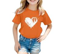 Camisetas para Niños, 8 Años s pequeños el Díal Abrigo Naranja Verdad y Reconciliación s indígenas (Orange 9-10Y)
