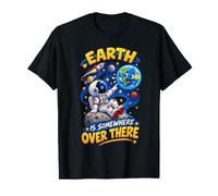 Camisetas para niños Space 'Earth is Somewhere Over There' Camiseta