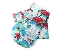 Camisetas para Perros Estilo Playero, Ropa Fina y Transpirable de Verano para Perros pequeños, Chaleco para Gatos y Cachorros, 2 uds.