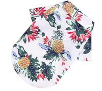 Camisetas para Perros Estilo Playero, Ropa Fina y Transpirable de Verano para Perros pequeños, Chaleco para Gatos y Cachorros, 2 uds.