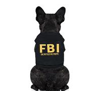 Camisetas para perros grandes, camisa para perros Cooton, camisa para perros detectives, ropa de verano para perros de talla S a L, ropa de perro macho A/a