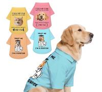 Camisetas Personalizadas para Mascotas con Foto: Camisetas Personalizadas para Perros pequeños y Grandes, Ropa Bonita y Elegante para Mascotas, diseña tu Propia Ropa para Perros.
