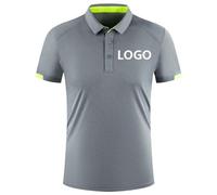 Camisetas Personalizadas Personalizadas Hombres Mujeres Agregue Su Logotipo/Texto Polo De Secado Rápido De Verano Moda Camisetas Personalizadas De Bricolaje Color2,L