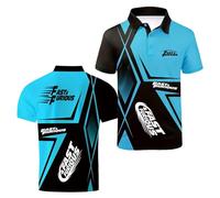 Camisetas Polo 3D Cómodas Hombre Ropa Interior para F.u.r.io.u.s F.l.y F.a.s.t Camiseta De Manga Corta Estampada Costuras Deportiva-QLanSe||XX_l