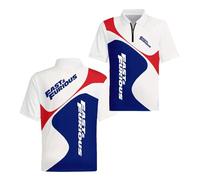 Camisetas Polo 3D De Manga Corta Hombre Corte Ajustado para F.u.r.io.u.s F.l.y F.a.s.t Cómodas Media Estilo Streetwear con Estampado Patchwork-BaiLanSe||XX_l