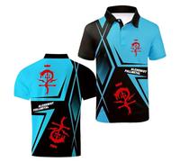 Camisetas Polo 3D Hombre Camisetas para F.u.ll.me.t.al Al.ch.e.mi.st Golf Corta Manga Media Estampado Ligero Interior Patchwork Camiseta Ropa-QLanSe||3X_l