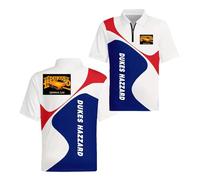 Camisetas Polo 3D Hombre para D.u.KE.s G.en.eral L.e.e Car Comfort tee Top Clothes Rugby T-Shirt Cuellod Short Sleeve Slim Fit Athletic Shirts-BaiLanSe||XX_l