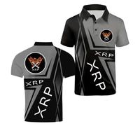 Camisetas Polo 3D Hombre para Ri.PP.le X.RP Rugby Media Manga Cómodas Interiores De Corta Collision Color con Cuello-HuiSe||s