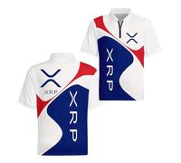 Camisetas Polo 3D Hombre Que Absorben La Humedad para Ri.PP.le X.RP Fitness Suaves con Cuello De Cremallera Y Manga Corta-BaiLanSe||XX_l