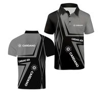 Camisetas Polo 3D Tenis para Hombre De C.a.r.d.an.o A.D.A Activewear Sportstyle Camiseta Manga Corta con Botones Y Estampado Suave-HuiSe||m