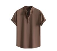 Camisetas polo de manga corta para hombre, de verano, ajuste regular, con botones, cuello con bandas, camisetas de negocios, camisa de trabajo formal, casual, cómoda, para vacaciones, playa, ocio