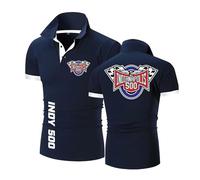 Camisetas Polo Hombre Que Absorben La Humedad Ropa Deportiva para Lin.di.an.Ap.OL.is 500 Deportivas Suaves De Manga Corta con Botones Y Cuello-SLanBaiSe||XX_l