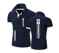 Camisetas Polo Lisas Hombre Chándal para K.e.NW.o.RT.h Graphic Stretch Media Manga Active Collision Color con Botones Corta-SLanBaiSe||x_s