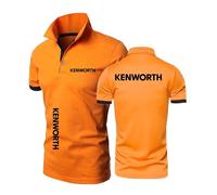 Camisetas Polo para Hombre con Botones De K.e.NW.o.RT.h Colores Contrastantes Estilo Deportivo Manga Corta Cómodas Ligeras Media-ChengSe||l