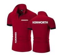 Camisetas Polo para Hombre con Botones De K.e.NW.o.RT.h Colores Contrastantes Estilo Deportivo Manga Corta Cómodas Ligeras Media-JHonSe||x_s