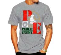 Camisetas públicas Men's Cotton t-Shirt Enemy T-Shirt Fashion Round Neck Cotton Shirt