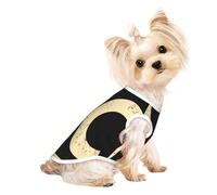 Camisetas Retro para Perros, Estilo Man Cave, elásticas y Suaves. Ropa Transpirable para Mascotas, Ideal para Cachorros, Gatitos y Perros pequeños y medianos.