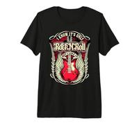 Camisetas Rockabilly Hombre Mujer Rock and Roll Guitarra Camiseta Premium