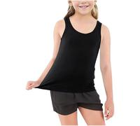 Camisetas Sin Mangas para Niños y Niñas Casual Cuello Redondo Camiseta de Tirantes Verano Ligeras Cómodo Transpirable Tank Top Color Sólido Ocio Chaleco Fresco Ropa Niño Niña 1-13 Años