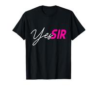 Camisetas sumisas BDSM: ¿Sí señor? Camiseta