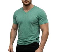 Camisetas Tecnicas Hombre, Slim Fit Running Manga Corta Crossfit Trabajo Algodon Camiseta de Trabajo, Poliester Surf Basicas Ropa Cuello Redondo Deporte Basica Gym T-Shirt Hombre, XL