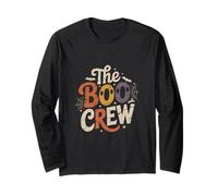 Camisetas The Boo Crew - Camiseta de Grupo de Halloween con diseño de Fantasma Manga Larga
