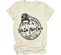 Camisetas WDNC Club, We Do Not Care Club Merchandise, miembro orgulloso de WDNC We Do Not Care Clubs Camisas Mujeres Hombre, Amarillo cremoso, L