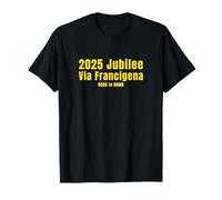 Camisetas y accesorios italianos del Jubileo de Roma 2025 Via Francigena Camiseta