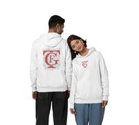 CAMISETAS Y OLE Sudadera Gran Teatro Falla (FR/ES, Letras, S, Regular, Regular, Blanca)