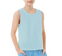 Camisola de manga corta para niña, top de verano, sin mangas, cosas para adolescentes, camiseta de verano para niños, camiseta de verano blanca, monocolor femenino, camiseta de ocio femenina, ropa de