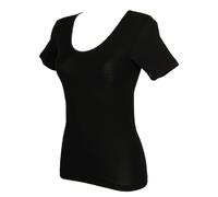 Camisola mujer camiseta manga corta 85% lana merino y 15% seda RAGNO artículo 07