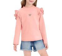 Camisola para mujer, capa base, camiseta térmica para otoño/invierno, ropa interior, camiseta mortificación (rosa, 7-8 años)